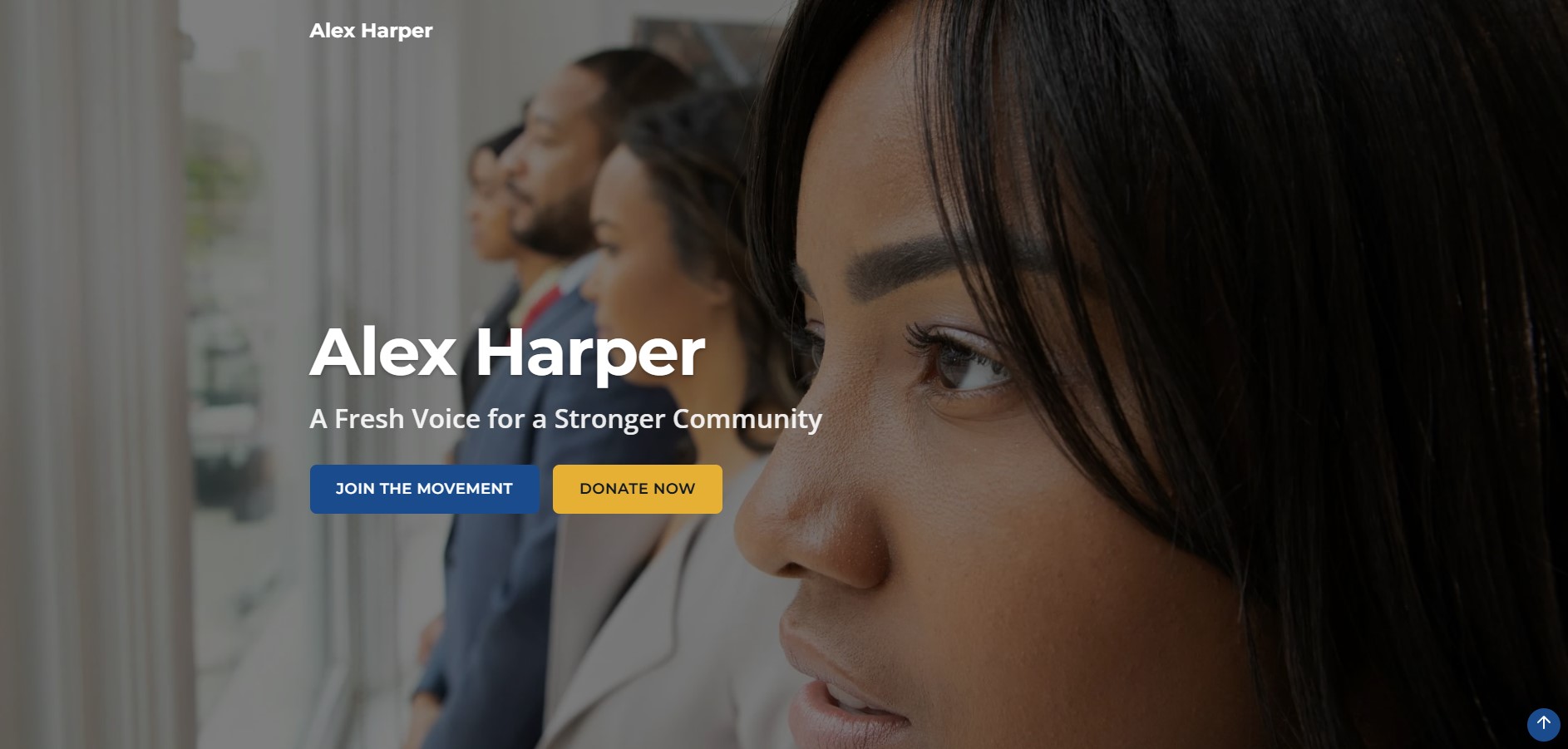 Alex Harper - A Vibe Coding Experiment website screenshot