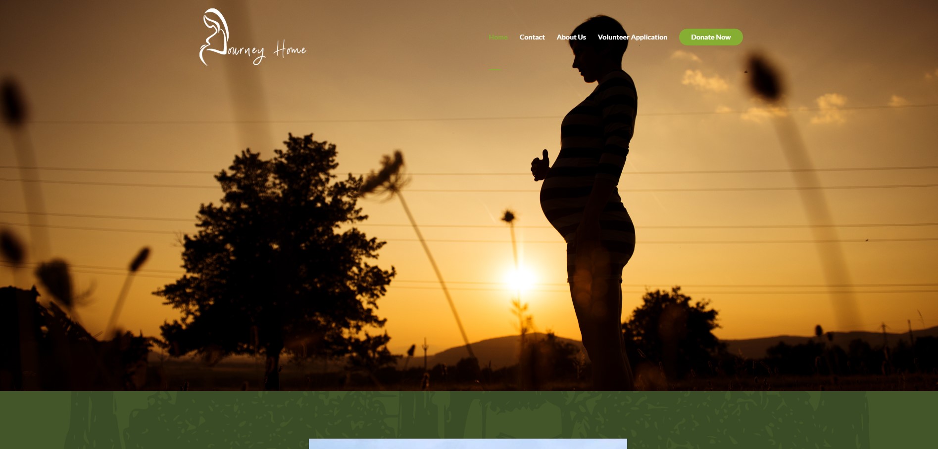 Journey Home website screenshot